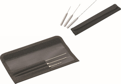 欧式鲤鱼钓跨境静逸垂钓工具穿饵套件打孔钻+结扣针+倒钩针三件套|ms