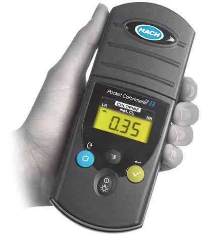 HACH Остаточный хлор, общий датчик цвета хлора 58700-00PCII, однопараметрический анализатор качества воды