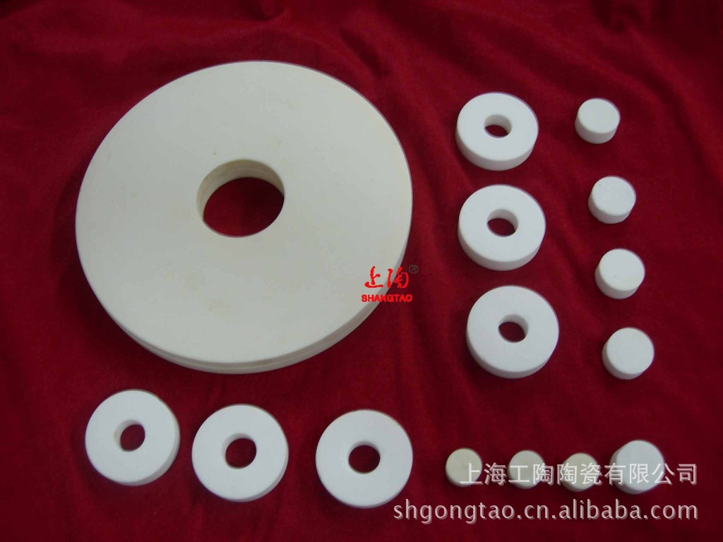 【厂家直供】陶瓷圈，氧化铝陶瓷板，高温瓷板，陶瓷环