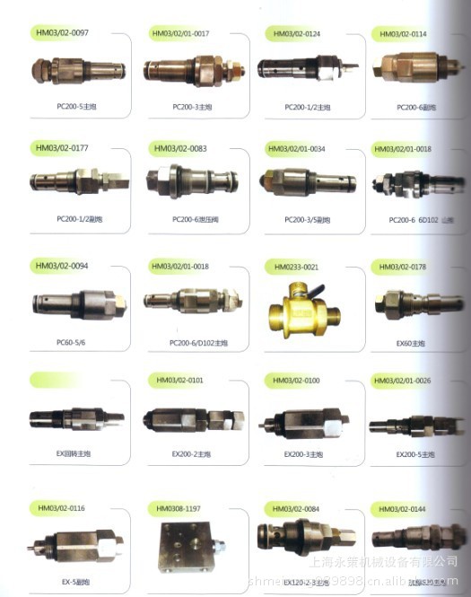 住友280先导泵阀