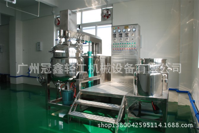GX-A-200L可倾真空均质乳化机（化妆品生产设备），膏霜均质机