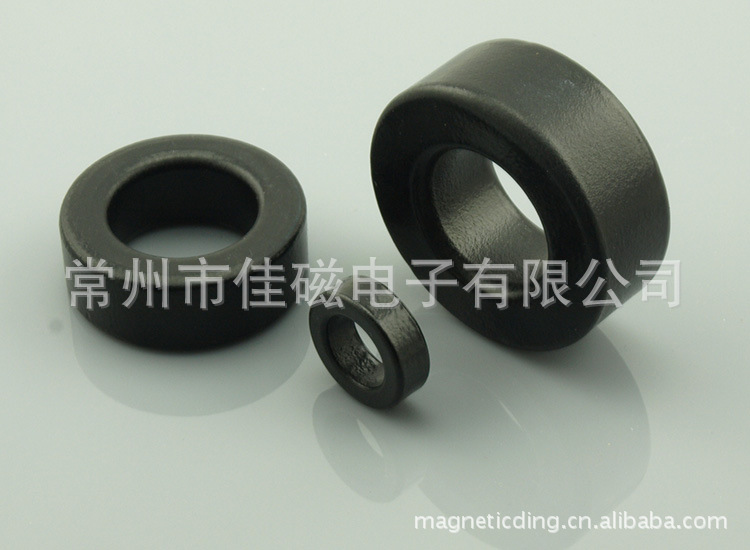 供应抗干扰85*55*20软磁铁氧体磁环软质高频适软胶磁芯锰锌高导磁