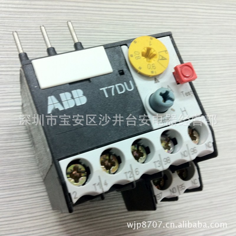 原装进口ABB（德国）热继电器T7DU1,0 0.6-1A