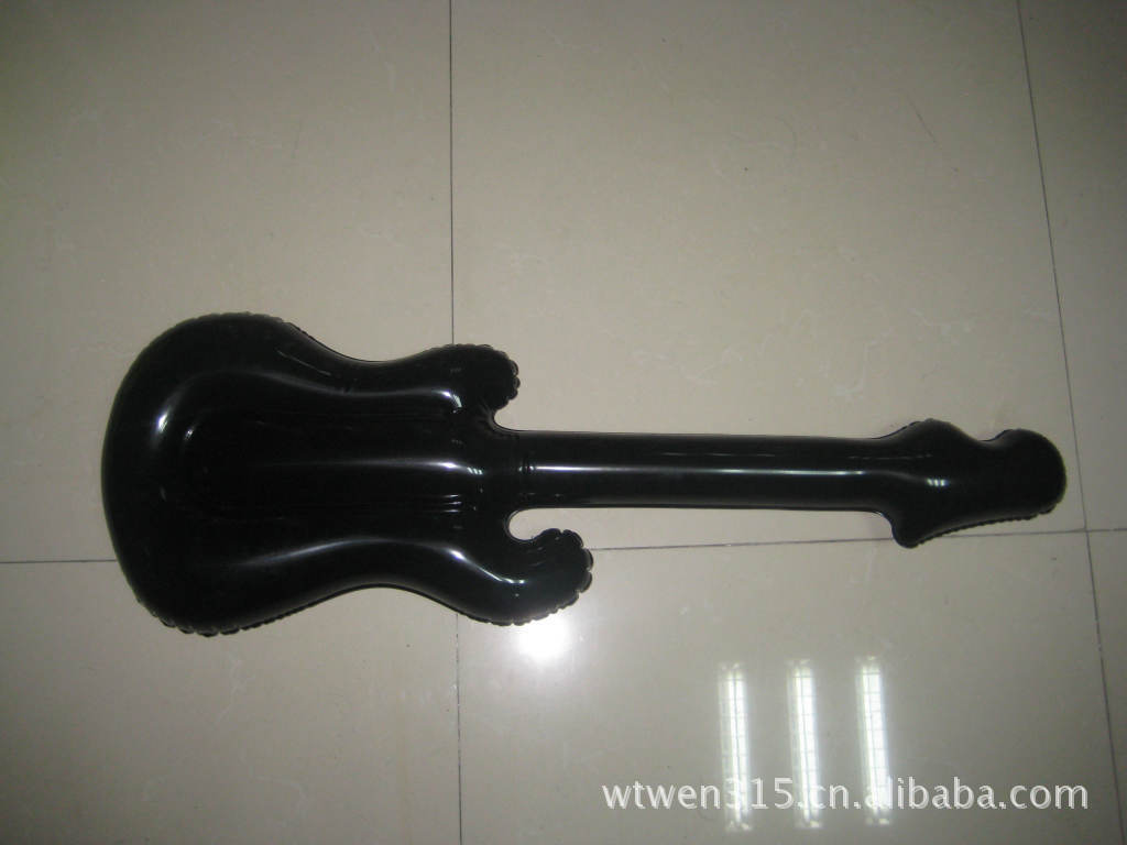 广告乐器 PVC充气吉他 充气吉它 定制充气广告吉他  厂家直供