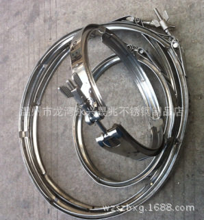 φ273卡箍 不锈钢卡箍 201卡箍 冲压卡箍 非标卡箍 特大卡箍