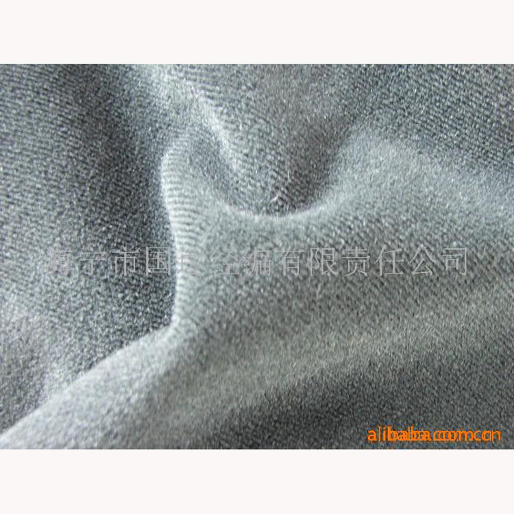 厂家供应 亮光绒 有光绒 有光经编布 有光拉毛布 有光圈绒