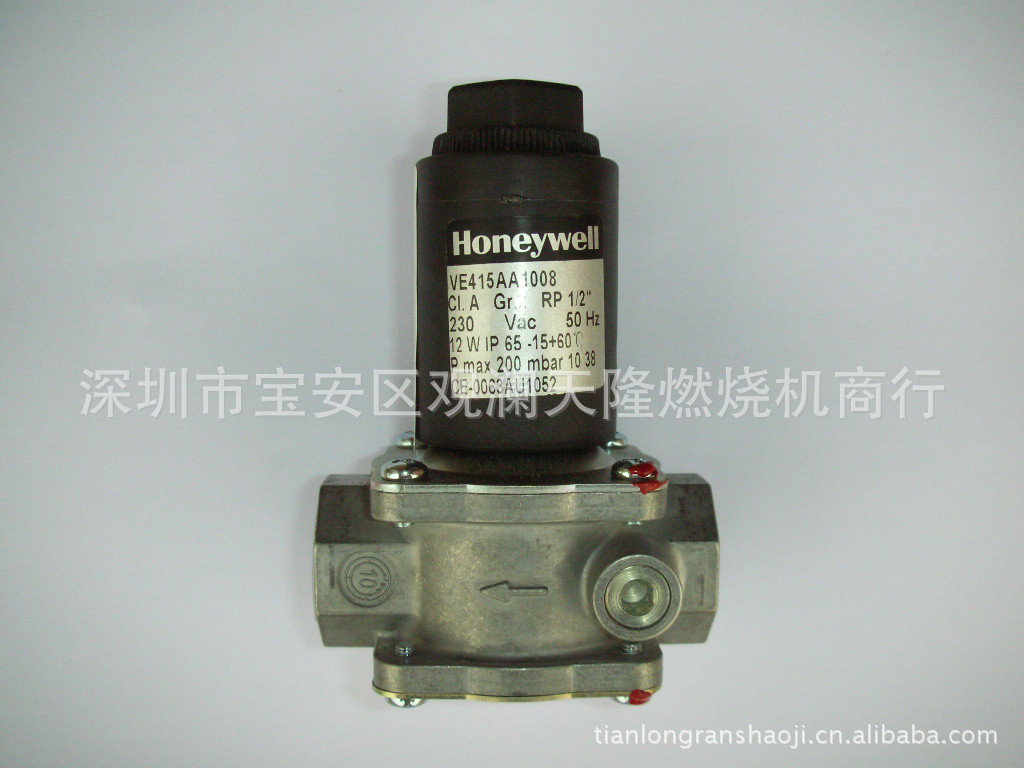 销售Honeywell霍尼韦尔牌VE415AA1008单级燃气燃气电磁阀