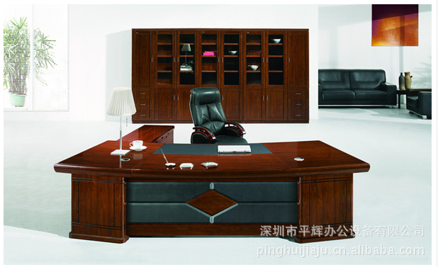 實木辦公傢具01