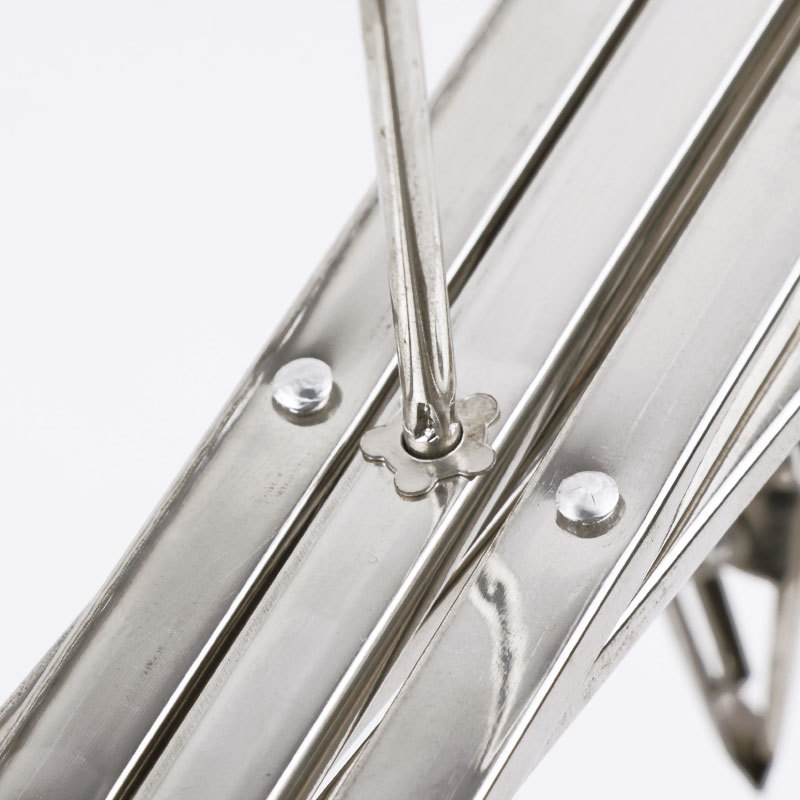 Foldable drying rack stainless steel
