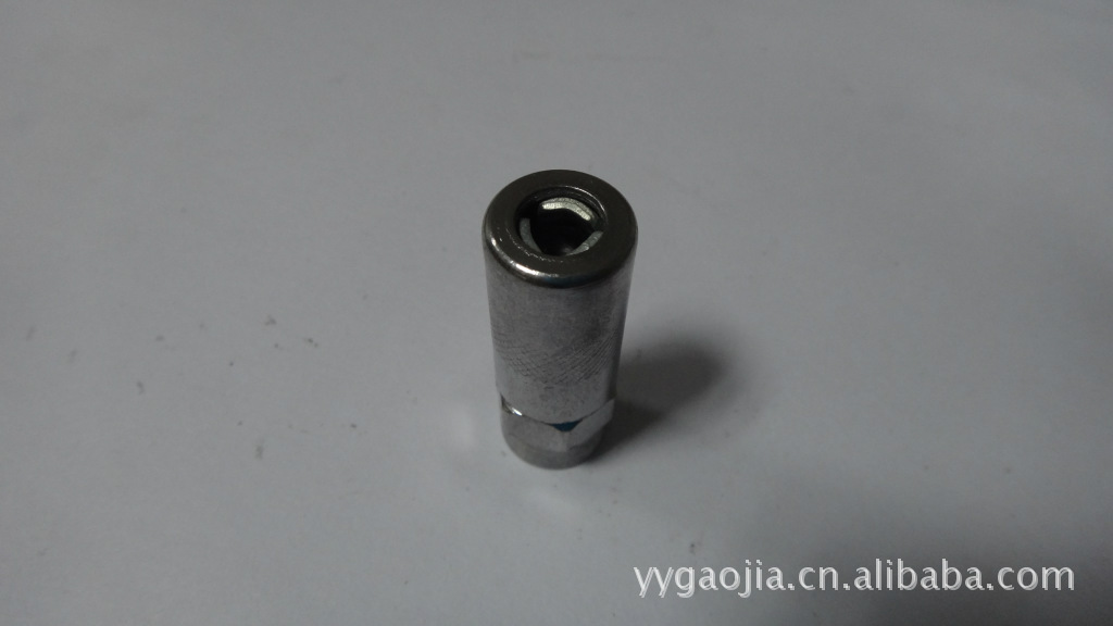 黄油枪嘴 高档三片粉沫平嘴GJ-022