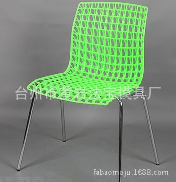 现代简约时尚休闲餐椅 电脑办公椅子 家用塑料椅 家具椅 注塑模具