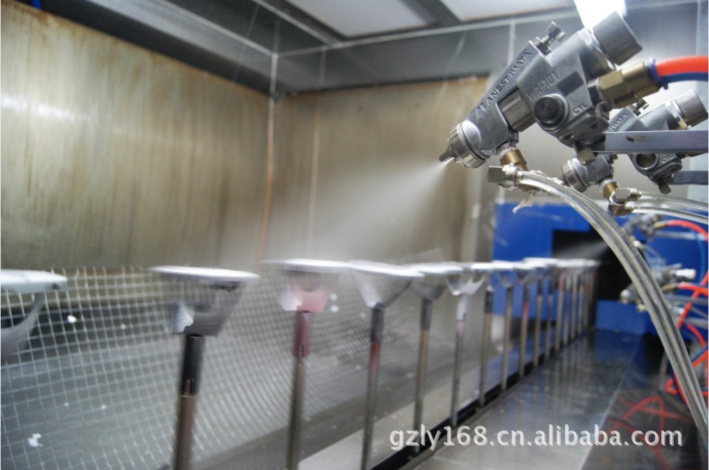 新型塑料喷漆加工 五金件喷漆加工 五金制品喷涂加工 自动喷漆线