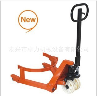 上海液压油桶搬运车，油桶倒料车