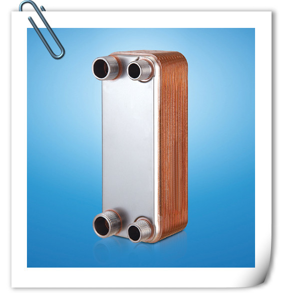不锈钢换热器 气源热泵压缩加热循环热水供暖板式换热器