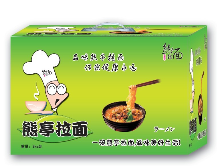 熊亭拉面,熊亭半干面,熊亭生鲜面,熊亭蔬菜面