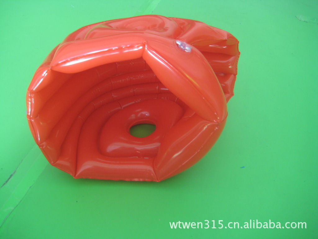 广东PVC厂家生产订制销售各种PVC充气头盔 充气帽子6P环保无毒