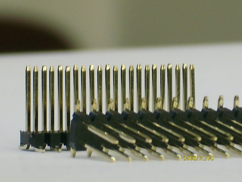 双排排针2.54 MM L=7.5mm2*11PIN SMT贴片PCB插针-阿里巴巴