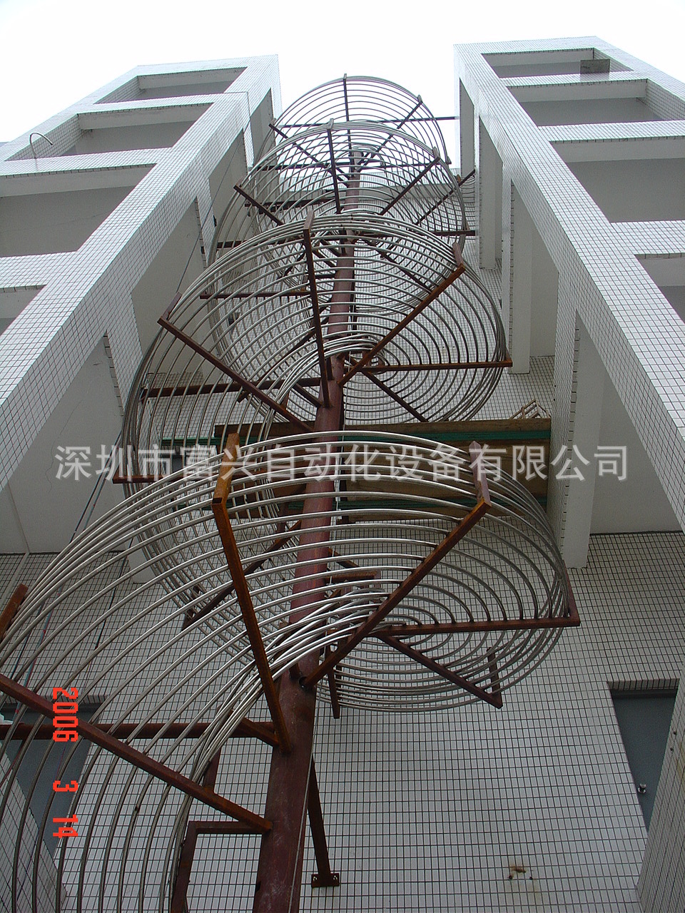 无动力滑梯/不锈钢滑梯