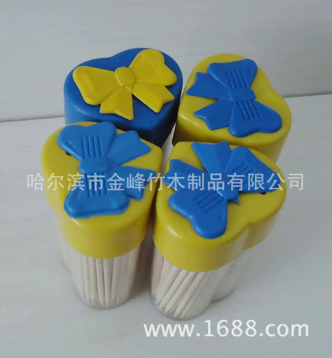 Одноразовые печатные одинарные двусторонние бамбуковые зубочистки, белая версия зубочисток, зубочистки в индивидуальной упаковке для отеля