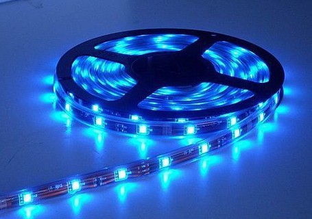 5050软灯条白偏蓝点亮图1001