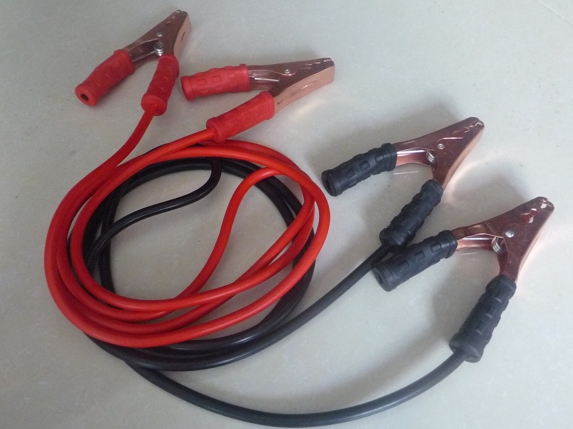 厂家 供应300AMP电缆夹（电瓶线） jumper cable 汽车搭火线 批发