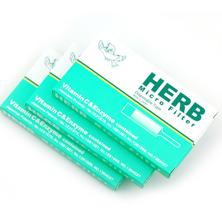 Small Bird Cigarette Filters 10-Pack Green Bird Discardable Disposable Filters Cigarette Filters Cigarette Accessories