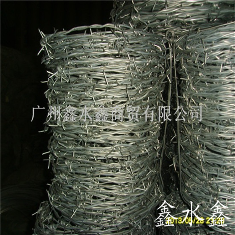 防盗刺 带刺铁丝网/双股刺绳/刀片刺网【加工生产、销售】