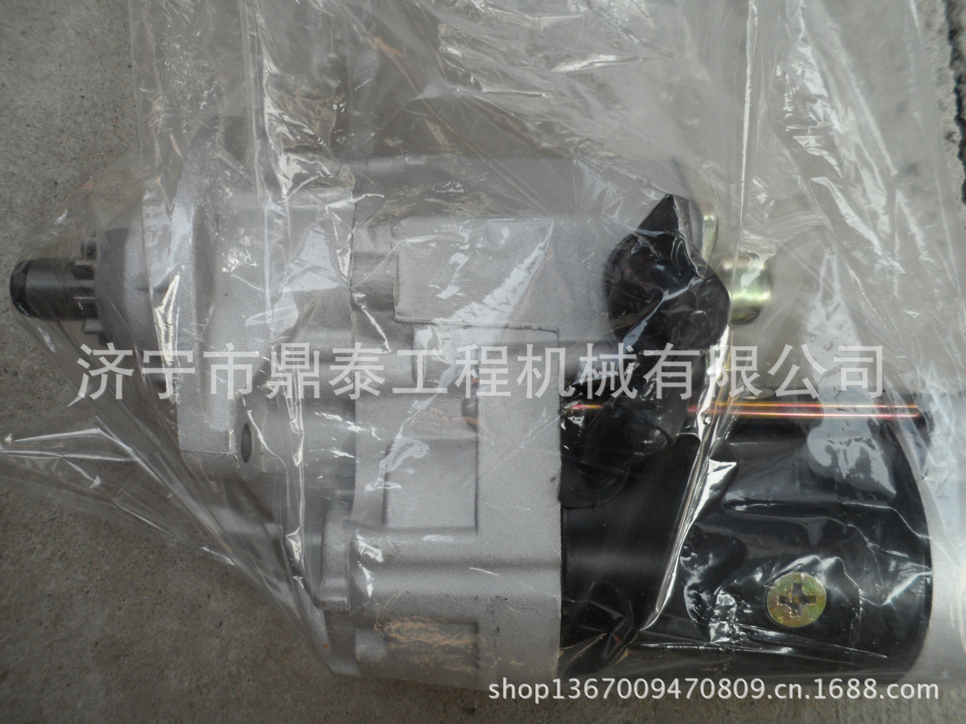 进口挖掘机配件 PC200-7挖掘机 起动机总成 600-863-5111