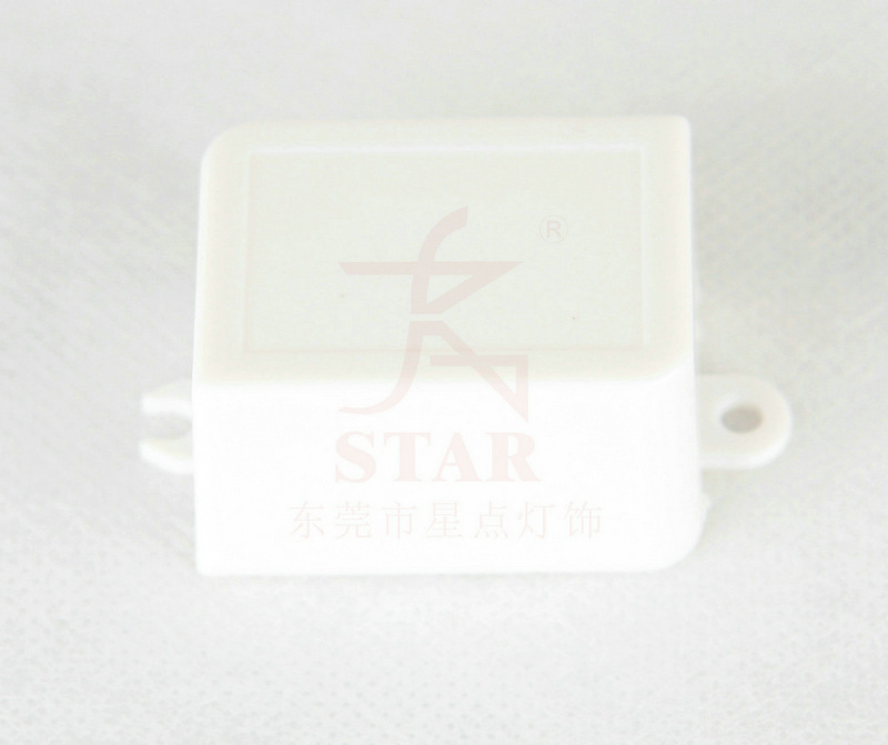 LED室内外置驱动电源塑胶外壳免螺丝 环保PC防火材质PW01