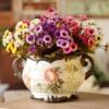 24 small autumn chrysanthemums (autumn pastoral) silk flower fake flower simulation flower pastoral style European -style flowers