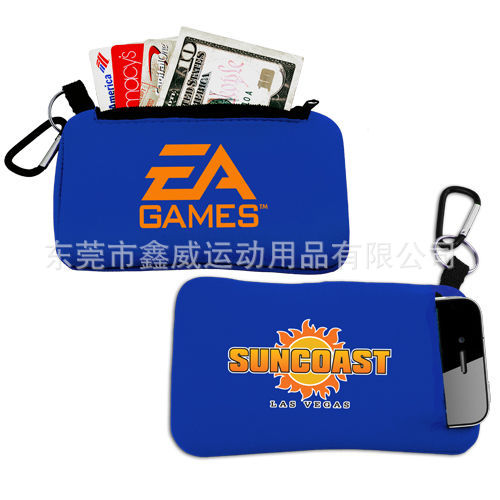 Neoprene Cell Phone Wallet