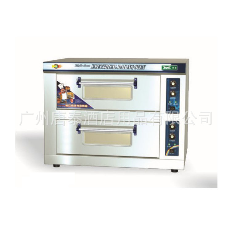 厂家生产食品烘焙设备 控温式烤箱 DFL-22二层二盘烤箱