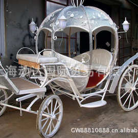 上海动达优雅型欧式南瓜婚庆马车，婚纱摄影专用，灰姑娘南瓜马车