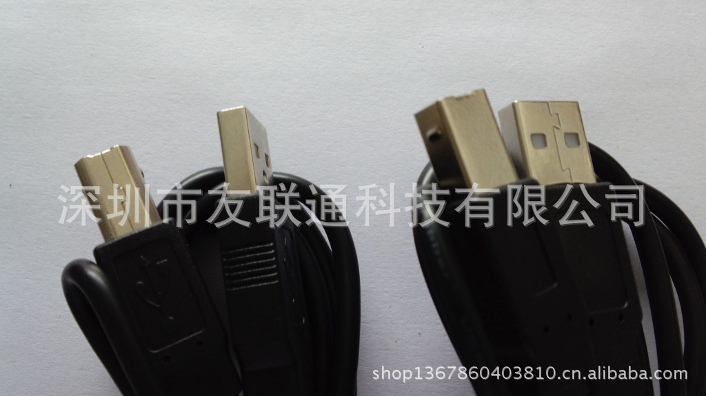 工厂长期供应USB A公对USB B公打印机延长线L=1.2M 