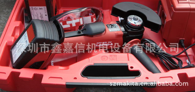 特价批发瑞士 HLITI喜利得 AG125-A22 专业级充电角磨机打磨机