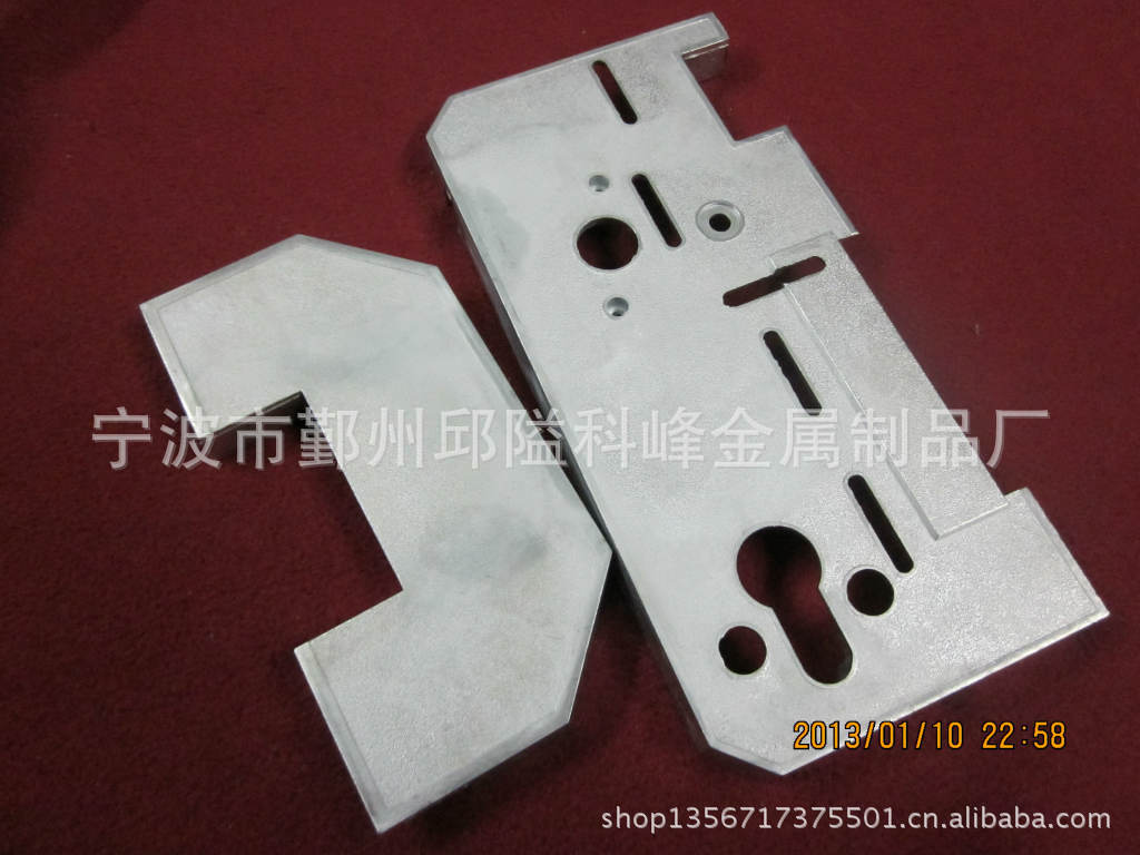 锌压铸热室压铸宁波压铸厂 锌合金锁具外壳 锌压铸配件