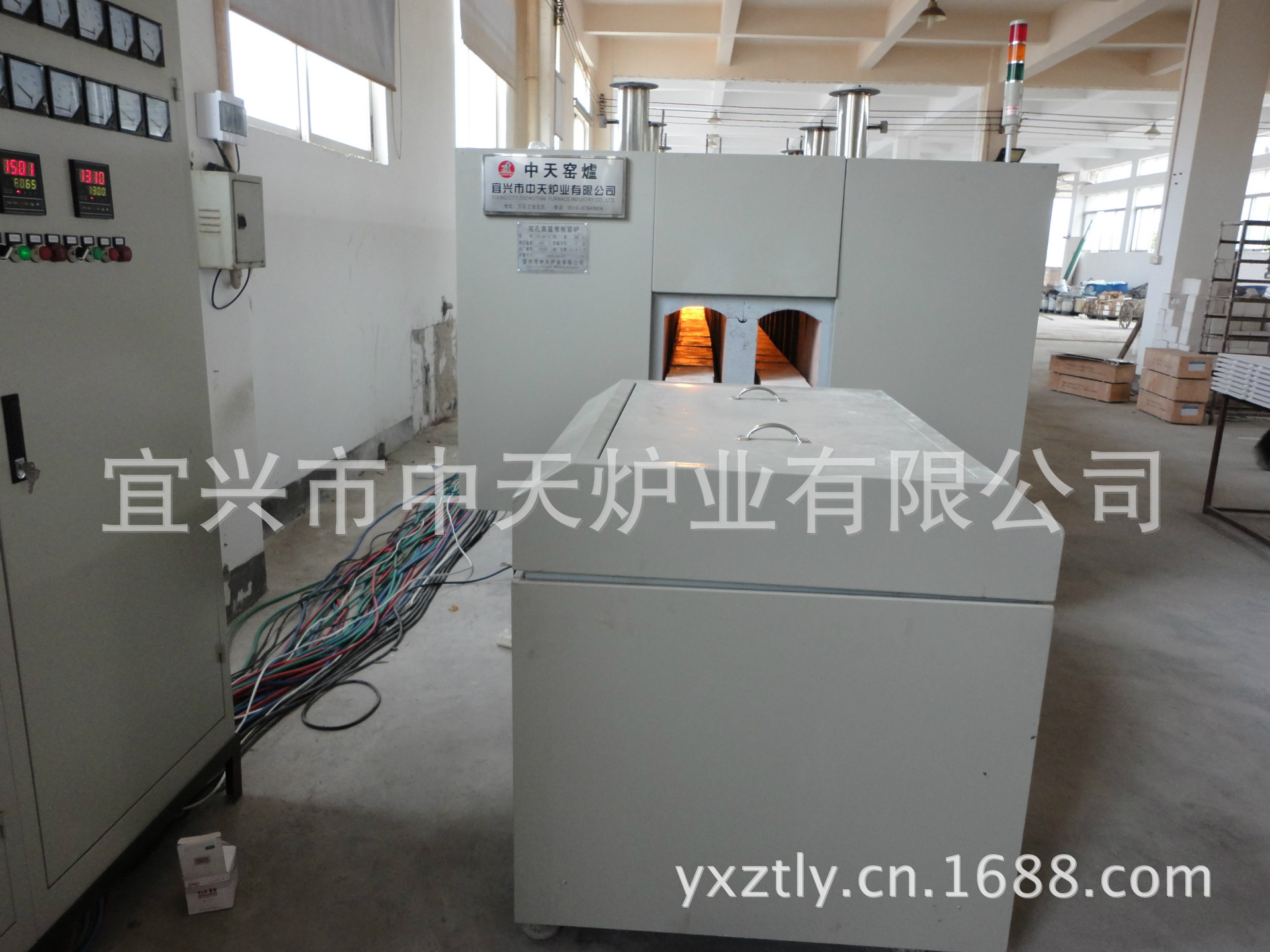高温隧道炉_隧道炉品牌中天ZTC型号ZTE-360-16高温隧道炉