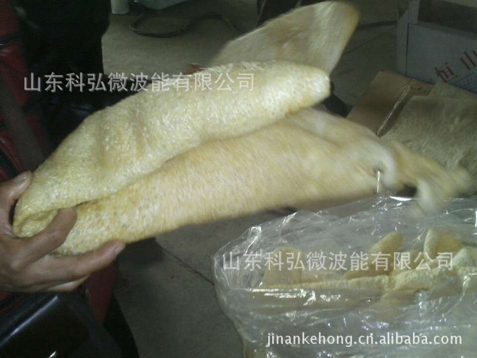 河南微波猪皮膨化设备