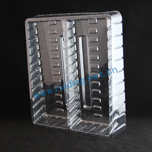 塑料pvc电子托盘，pvc吸塑托盘，pvc吸塑内托定制