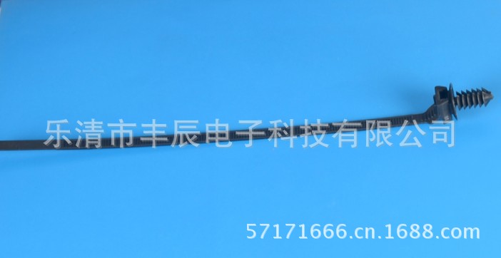 厂家供应 汽车插销式 阻燃 环保 扎带