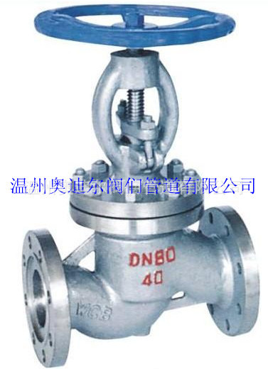 supply high pressure Globe valve Cast high pressure Globe valve  J41H-40C ,Heavy Globe valve pressure 40KG