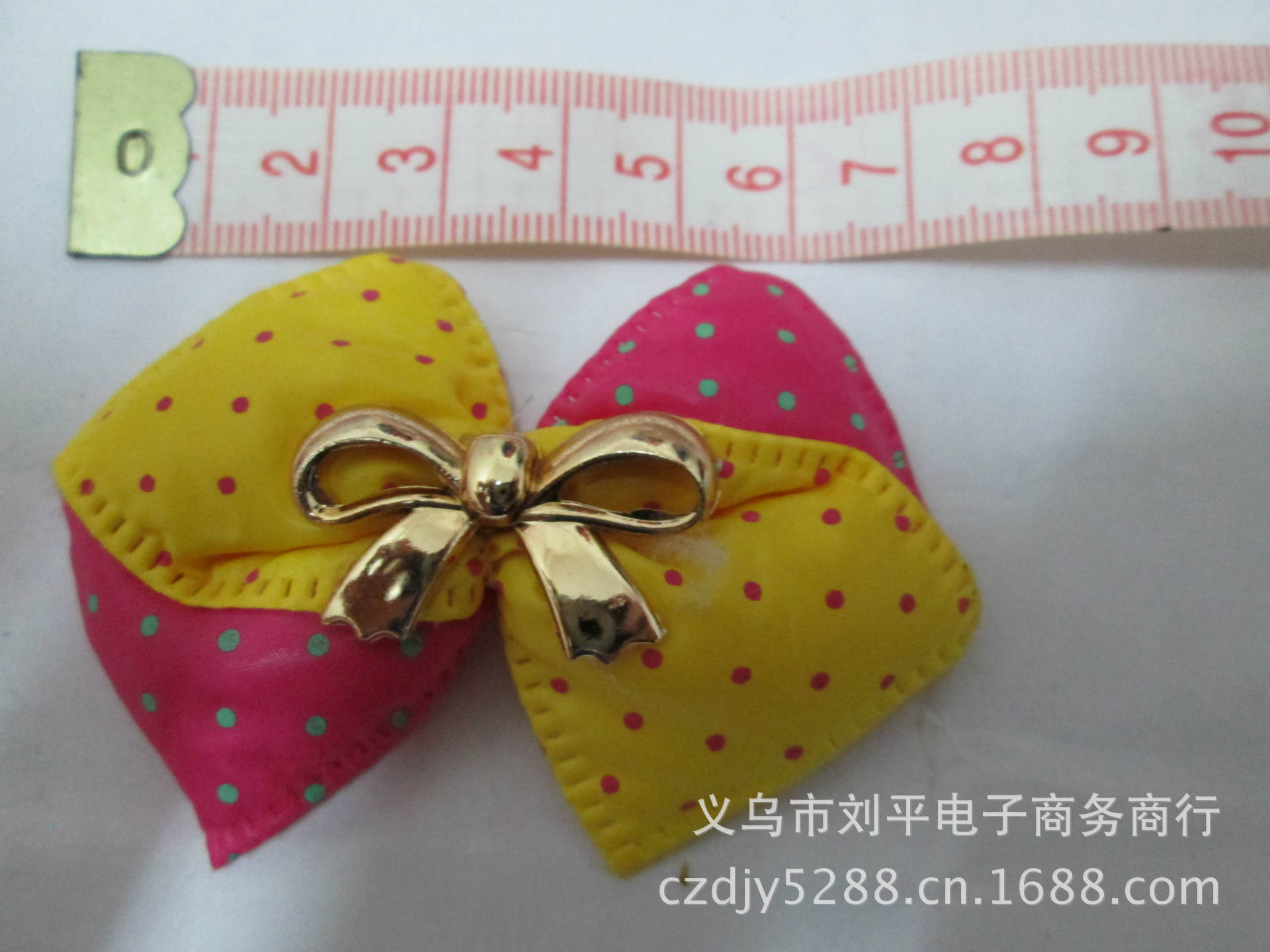 供应超声波压花 手工蝴蝶结 头饰配件DIY