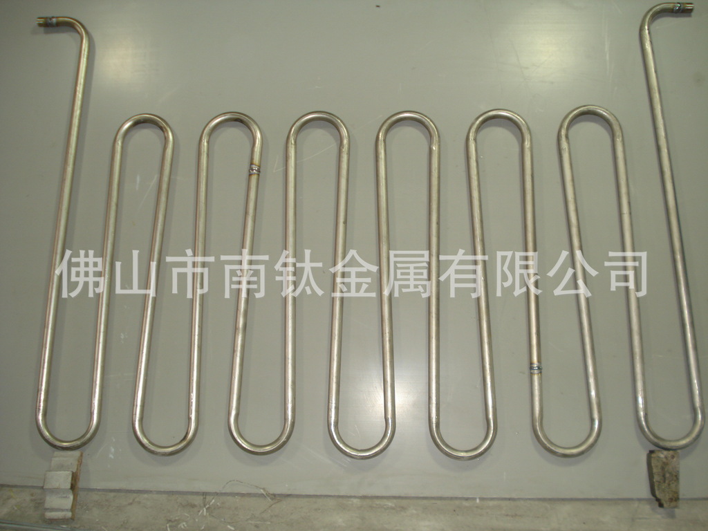电镀池用纯钛换热器蛇形管
