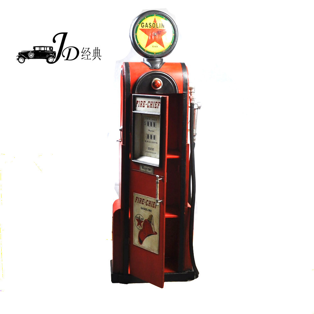 JLCL1082BN-R手工铁艺复古加油机