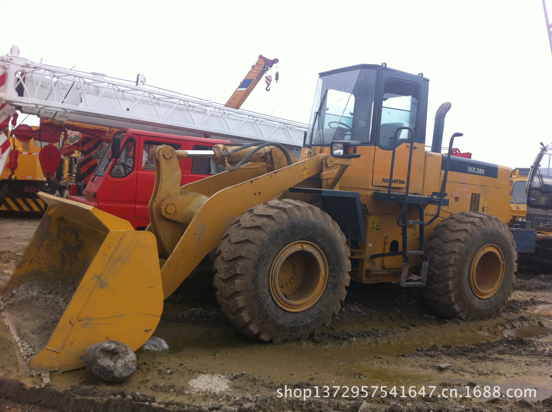 直销380 320  470  500 -6装载机大型装载机轮胎式KOMATSU/小松