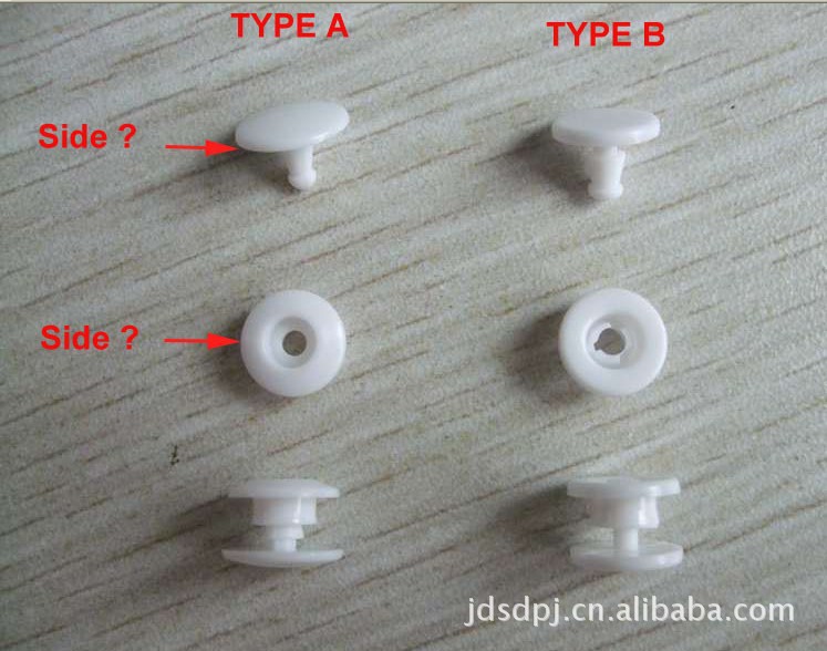 厂家直供一次性合扣/手腕带扣/织带扣/一次性扣批发
