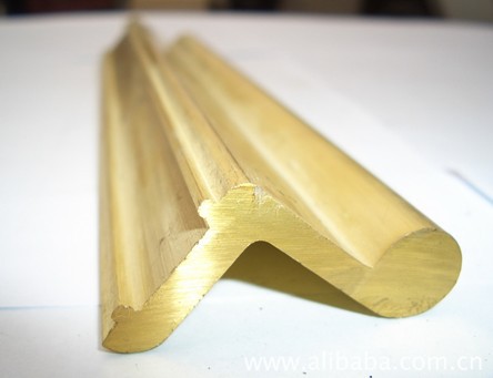 厂家直销 铜型材 异形铜材 半弧形压边条 优质铜材防滑条