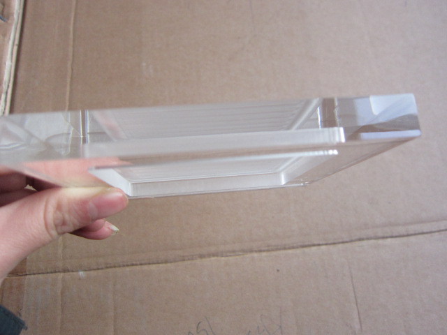 PC亚克力板 透明有机玻璃相框激光雕刻 CNC裁切 隔断质量保证厂价