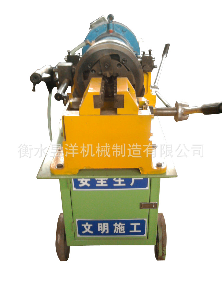 直螺纹全自动滚丝机 钢筋剥肋滚丝机  建筑钢筋滚丝机质优价廉