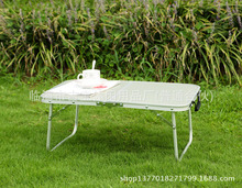 新款韩式坐式迷你铝合金小包边折叠桌 野餐桌 户外休闲桌轻薄款